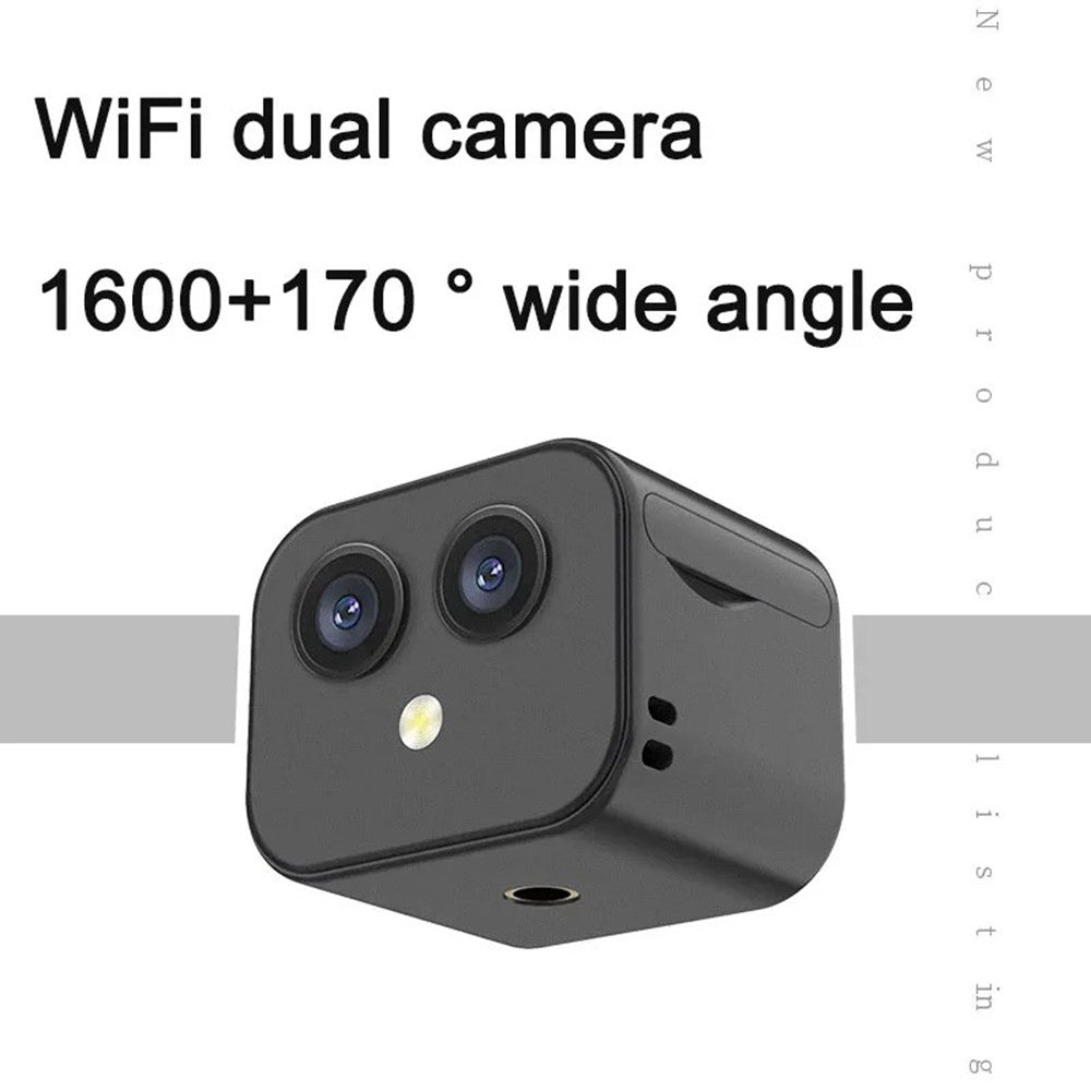 Wireless 4K Surveillance Camera with 170° Wide Angle and Intercom