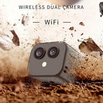 Wireless 4K Surveillance Camera with 170° Wide Angle and Intercom