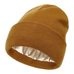 Noor Silk Winter Hat – Wool & Silk – Frizz Protection for Hair
