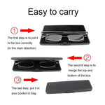 Compact Folding Reading Glasses for Men and Women
