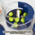 Elektrischer Obst- und Gemüse-Schäler – Schnell und Sauber Schälen