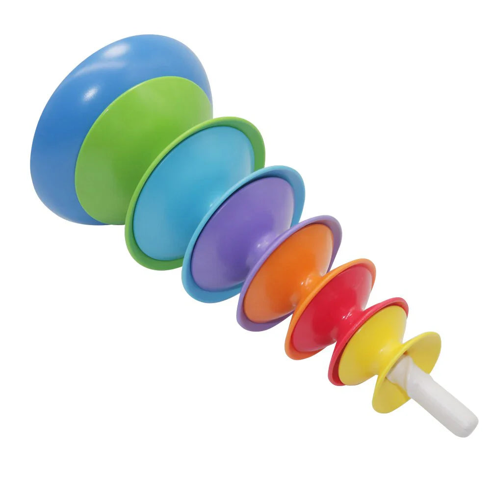 Diabolo Stacking Tower – Creative Toy for Stacking Fun
