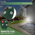 Wooden Ultrasonic Bird Repeller for Effective Woodpecker Control
