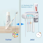 2-in-1 UV-Zahnbürstenhalter mit Desinfektionsfunktion