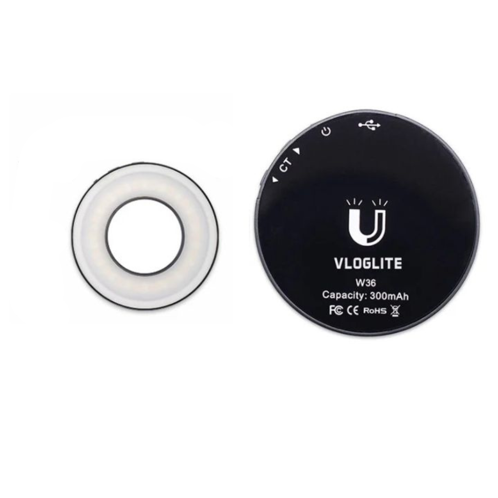 Kompakte LED-Handylampe mit Magnetbefestigung und 3 Helligkeitsstufen