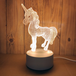 3D Nachtlicht mit USB-Anschluss
