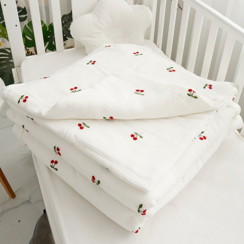 Muslin Baby Bath Towel with Cute Design for Newborns and Toddlers