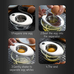 Egg Yolk and White Separator