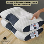 Ergonomisches Nackenkissen aus Memory-Schaum für optimalen Schlaf