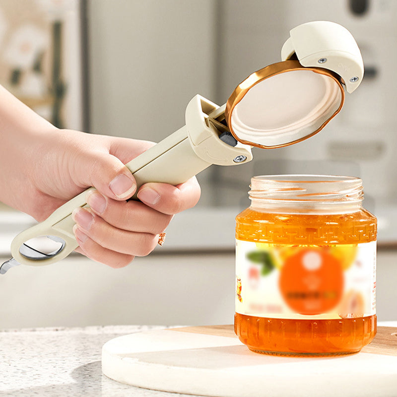 Adjustable stainless steel can opener