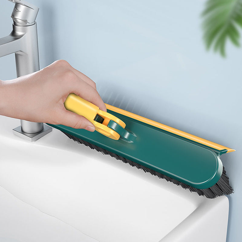 2-in-1 Floor Cleaning Brush with Scrubber