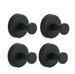 Suction Cup Wall Hooks - No Drilling, Strong Hold up to 6.8 kg