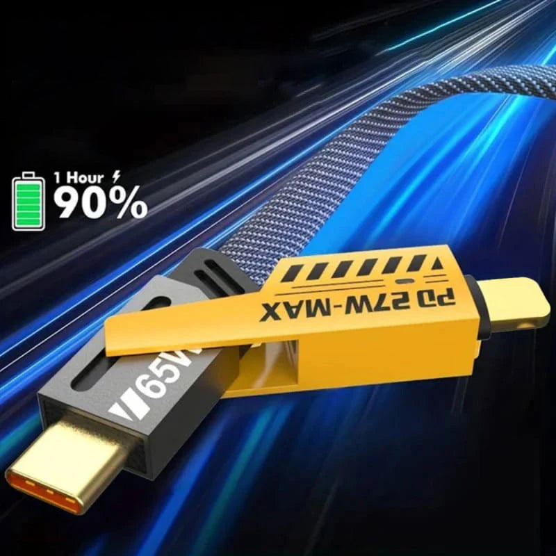 All-in-One 65W Schnelllade-Kabel | PowerConnect
