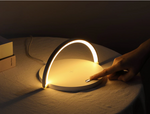 Modern Bedside Lamp with Wireless Charger