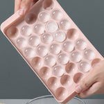 Creative round ice hockey mold for ice cubes
