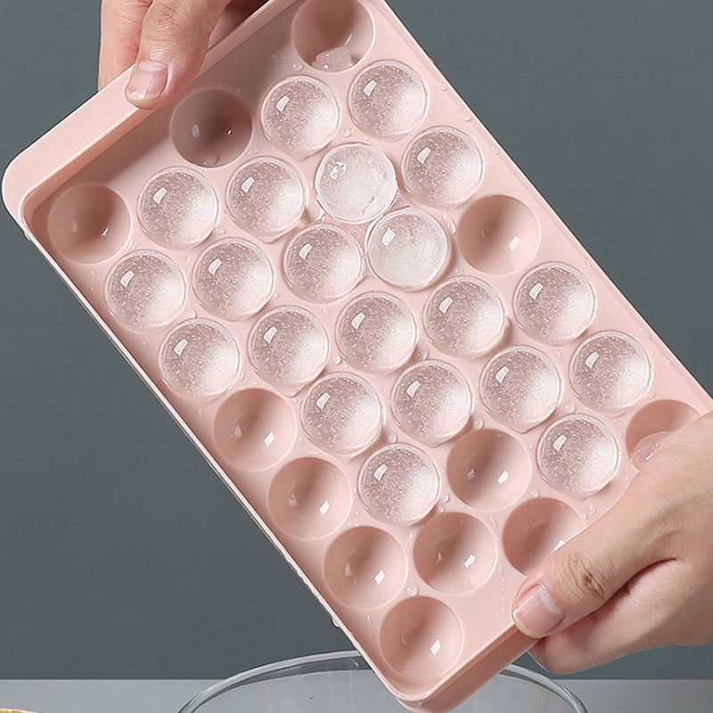 Creative round ice hockey mold for ice cubes
