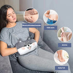 Plush Hot Water Bottle Belt for Pain Relief