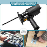SägePro - Adapter für Bohrmaschinen zur Holzverarbeitung