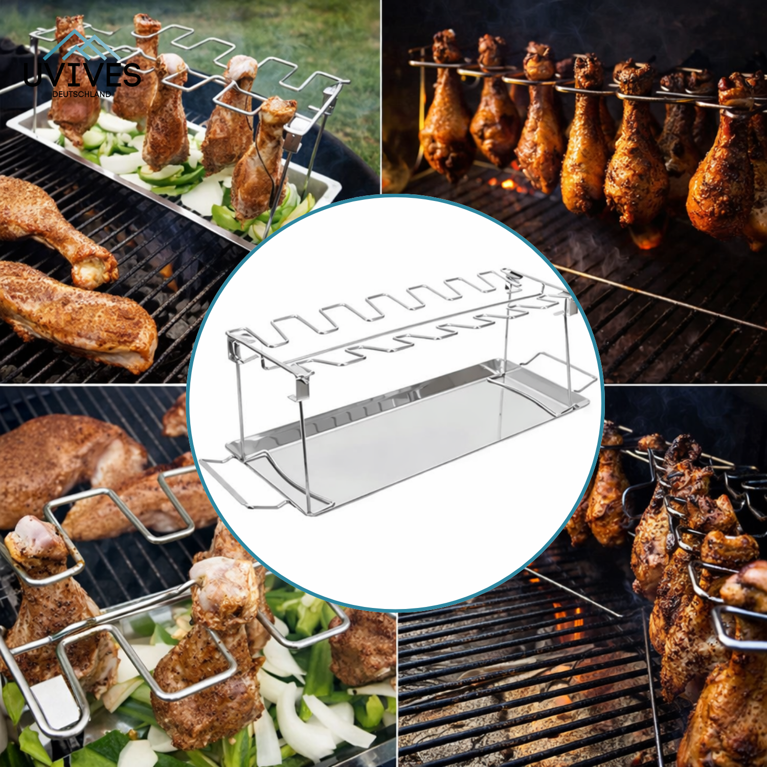 Knusprige Hähnchenkeulen – Perfekt Garen mit Leichtigkeit