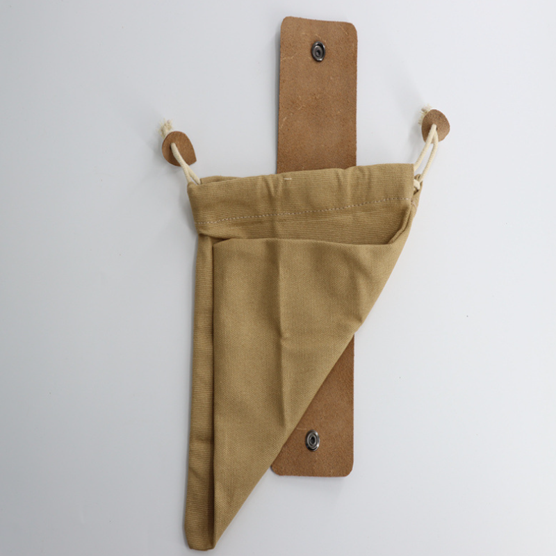 Leder- und Canvas-Bushcraft-Tasche