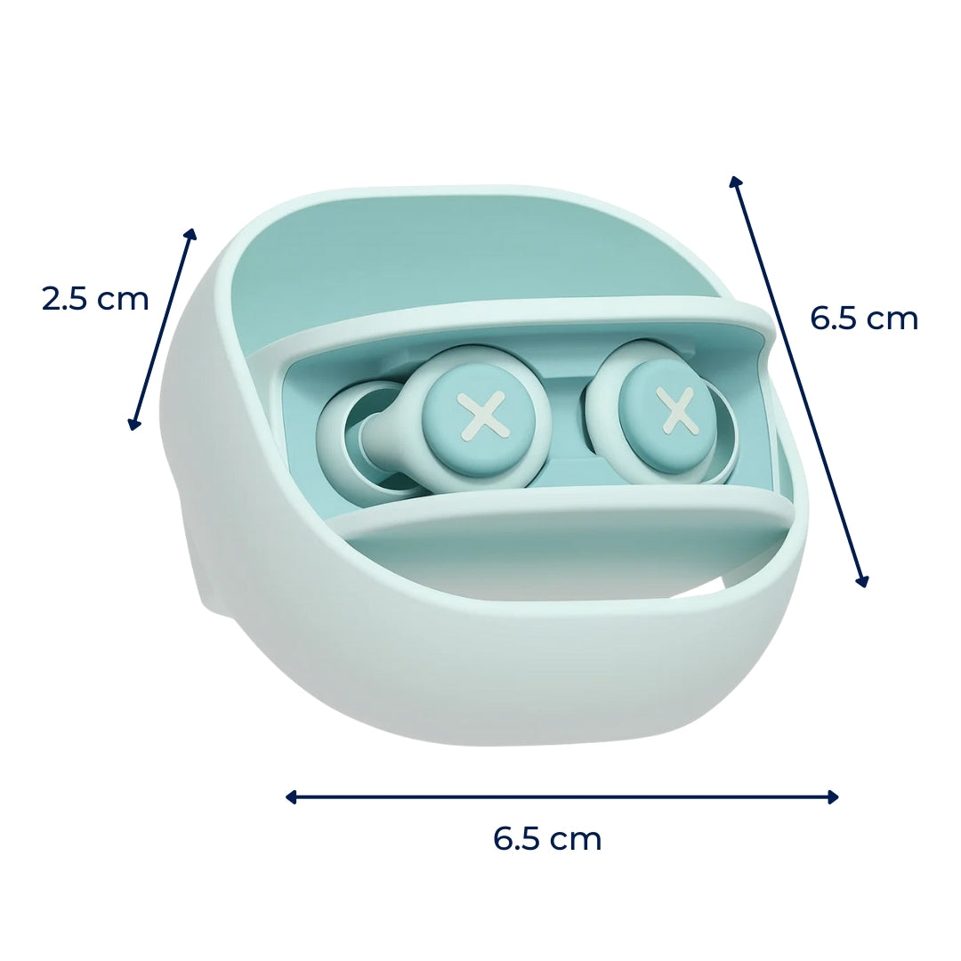 Snore Blocker & City Noise Protection – Soft Silicone Comfort – Reusable & Hygienic – Ideal for Side Sleepers & Travel