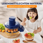 Electric Vegetable Chopper with 5-Blade Knife