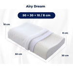 Natural Latex Neck Support Pillow - Orthopedic Pillow for Neck Pain - Comfortable and Supportive - Better Sleep