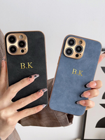 Luxuriöse Schutzhülle für iPhones aus feinstem Leder | Luminex