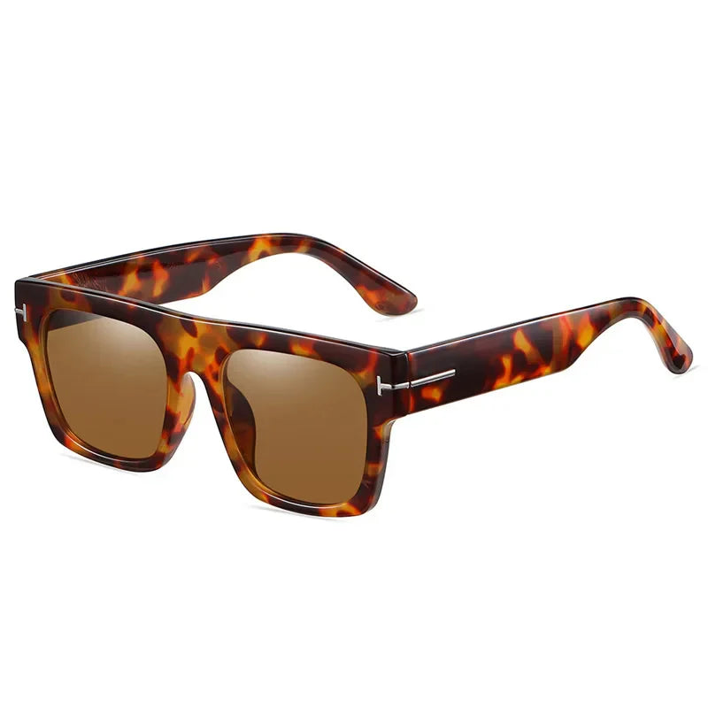 Große Sonnenbrille mit Quadratrahmen – Zeitloser Retro-Charme