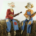Funny Duel with Lively Banjo Skeletons