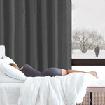 Verdunkelungsvorhänge mit Wärmeisolierung für das Schlafzimmer