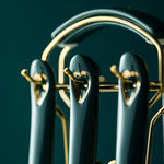 Elegant Stainless Steel Cutlery Set in Gold