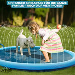 Spritziger Wasserspaß – Spielmatte für Hunde und Kinder