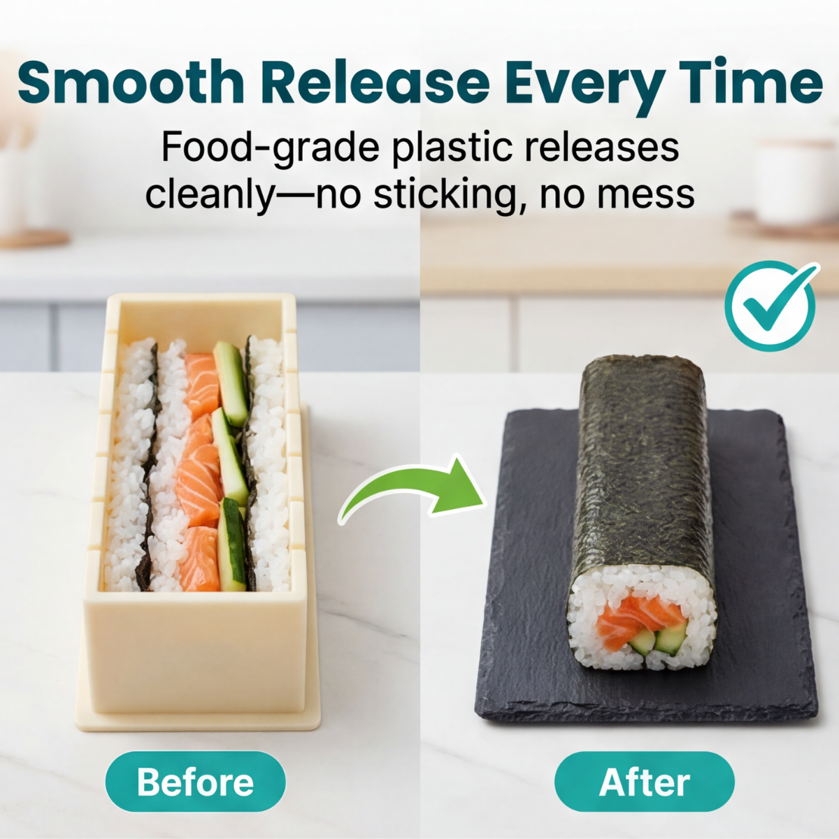 Sushi Mold Set – Perfect Rolls Without Special Skills