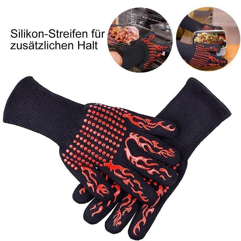 MaxiGrip Profi Grillhandschuhe – Hitzeschutz für alle Anwendungen