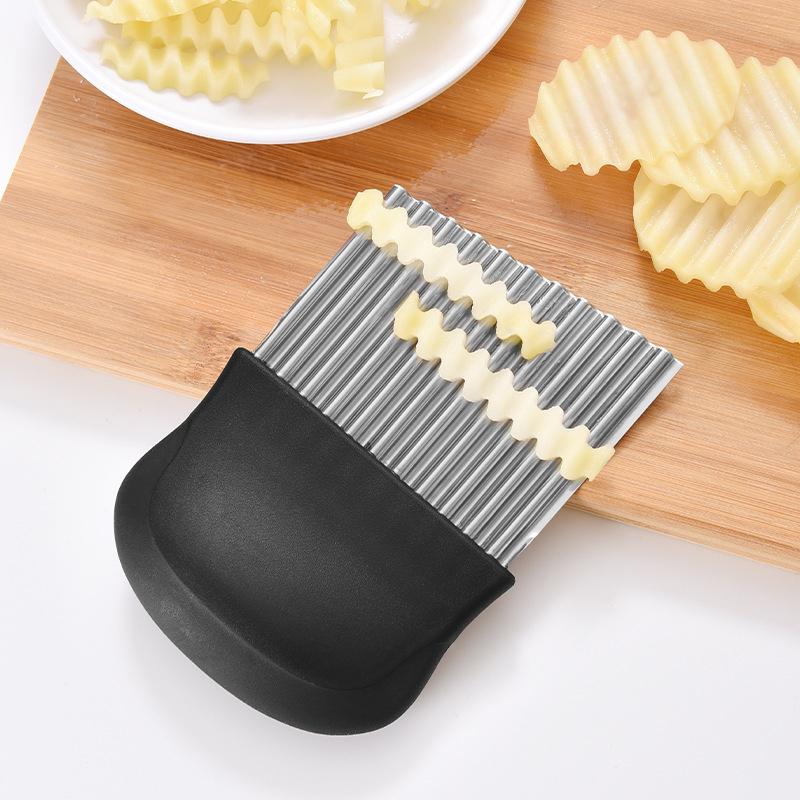 Wavy Stainless Steel Vegetable and Fruit Slicer