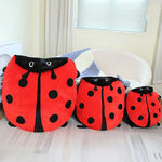 Cuddly Ladybug Cushion Friend for On-the-Go – 60 cm