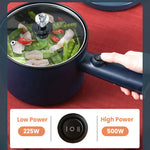 Portable Electric Hot Pot, Non-stick, 1.8L