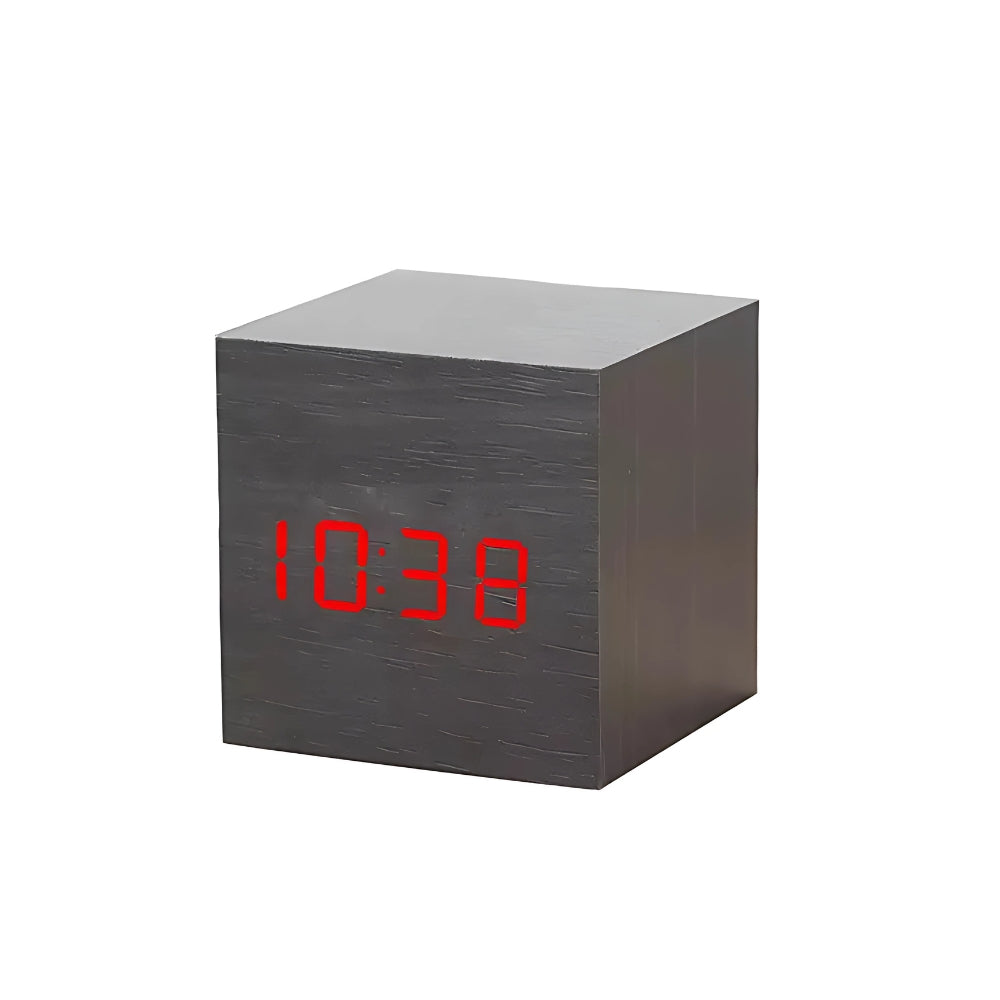 Compact Cube Alarm Clock | Precise Time