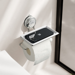 Stainless Steel Toilet Paper Holder without Drilling – Rust-Proof & Easy to Install