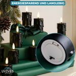Sichere LED Clip-Kerzen für stimmungsvolle Momente