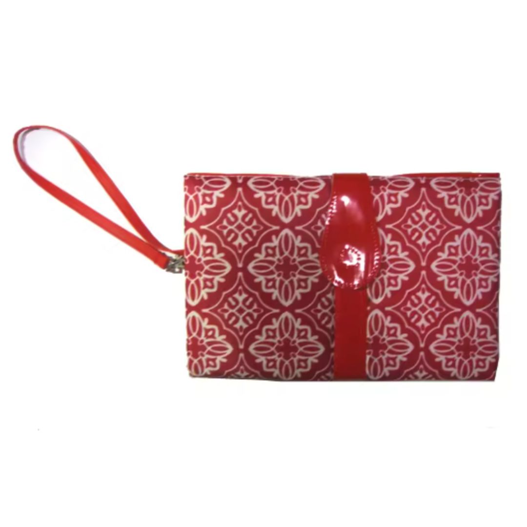 Portable Diaper Changing Pad with Wipes Pocket, Foldable