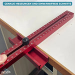Präzisionsfrässchablone aus Aluminium | Für Profis & DIY-Fans