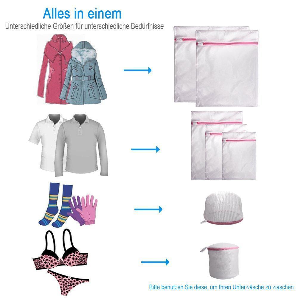 Praktische Wäscheorganisation: 7-teiliges Set von CleanoBag