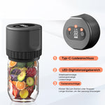 Electric vacuum sealer for canning jars