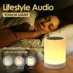 Multifunktionales LED-Nachtlicht mit Bluetooth-Lautsprecher und Touch-Steuerung
