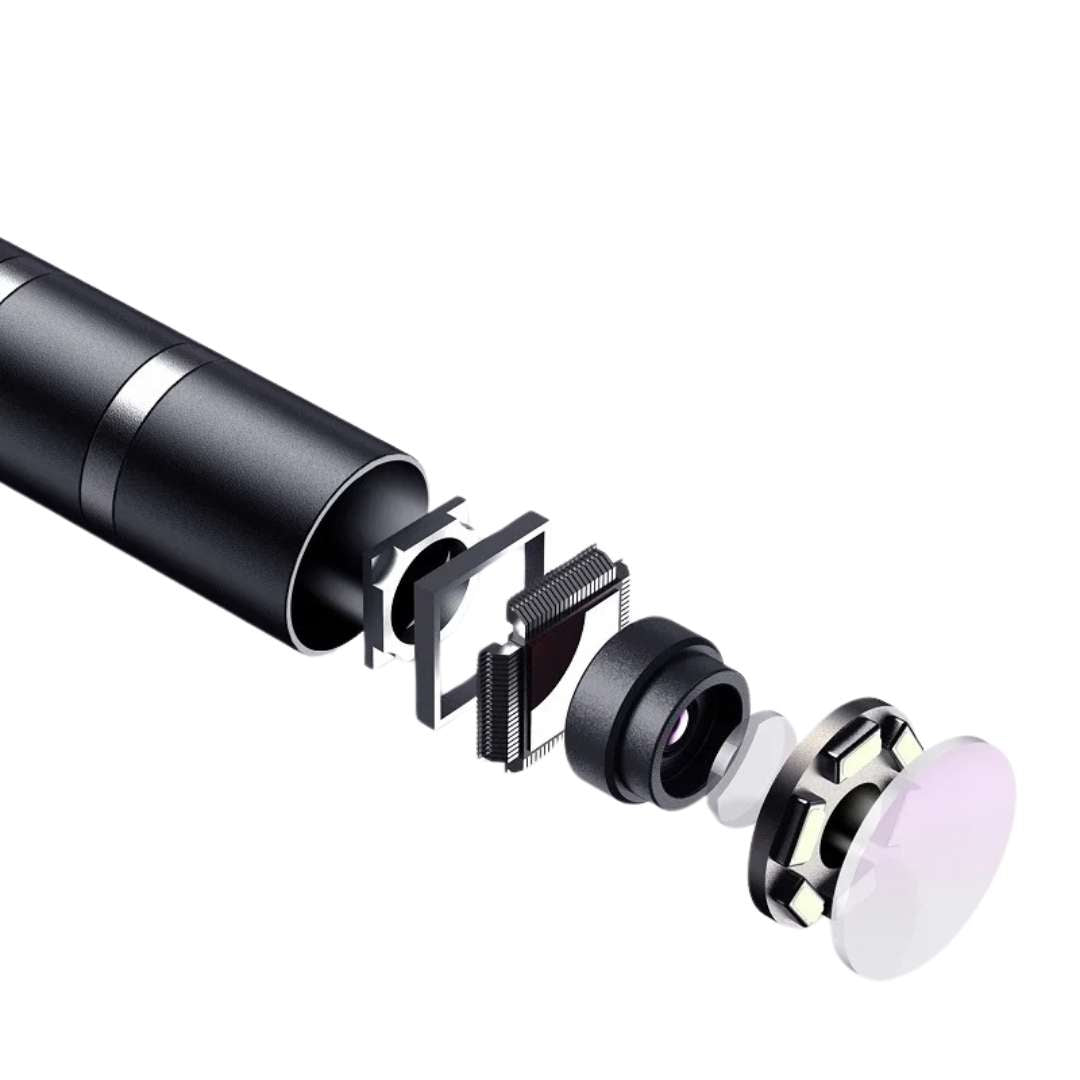 Otoscope for Professional Inspection – HD Monitoring – Capture Images & Videos – Removes Earwax & Foreign Objects