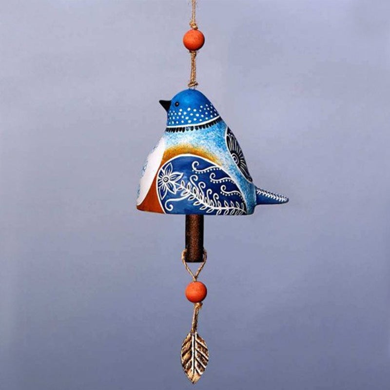 Keramische Vogel Windspiel Glocke für Garten und Zuhause Deko