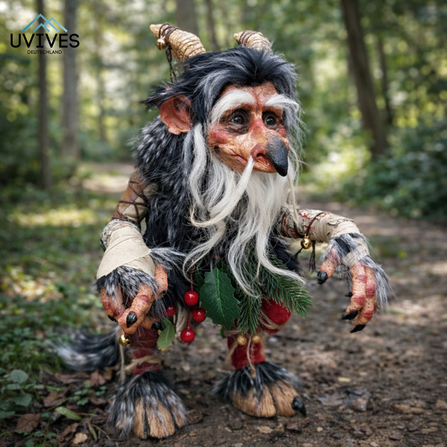 Charmante Gartenfigur – Wetterfester Schutz und Stil