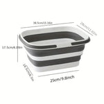 Foldable Multipurpose Basket – Ideal for Camping, Barbecues, and Home Use